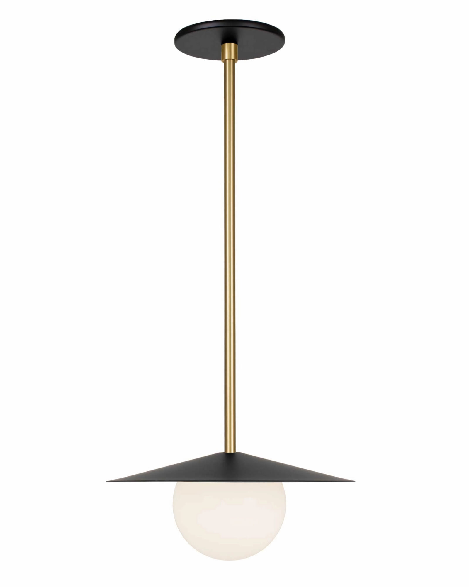 Чёрно-золотой подвесной светильник Милти Louvre Home P7559PC