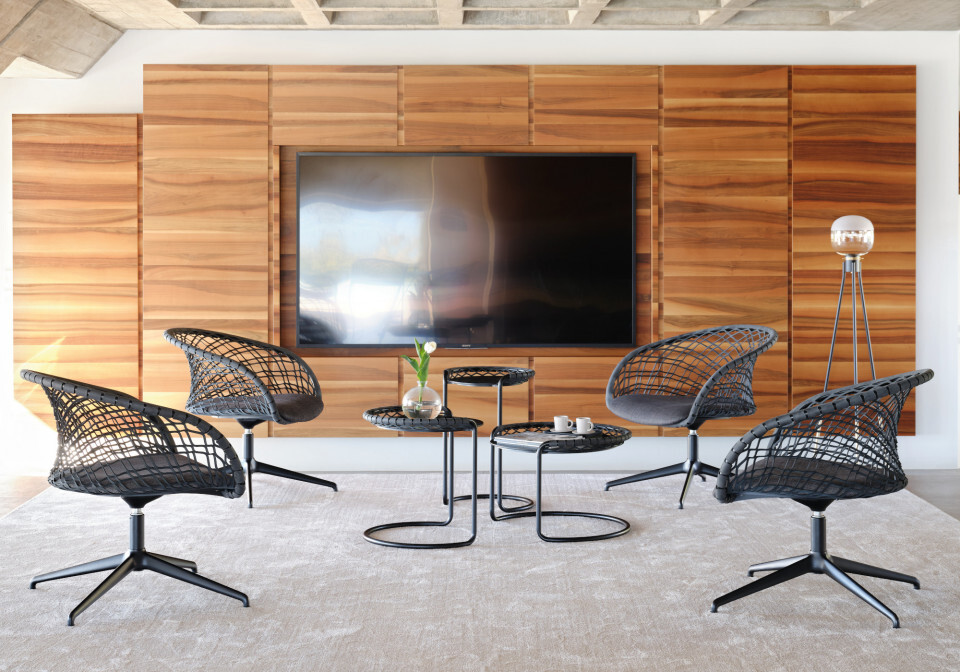 Приставной столик Midj P47 CT-S brown T2140CTS