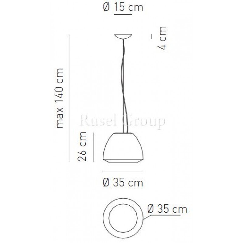 Подвесной светильник Axo Light KUDLIK SP 35