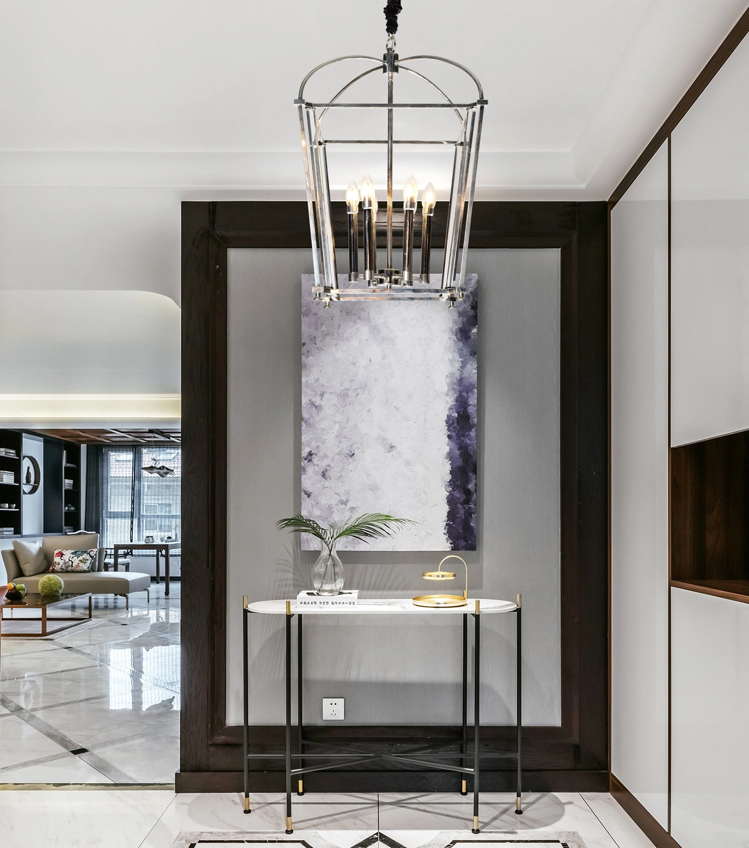 Люстра Delight Collection BRCH9123 nickel