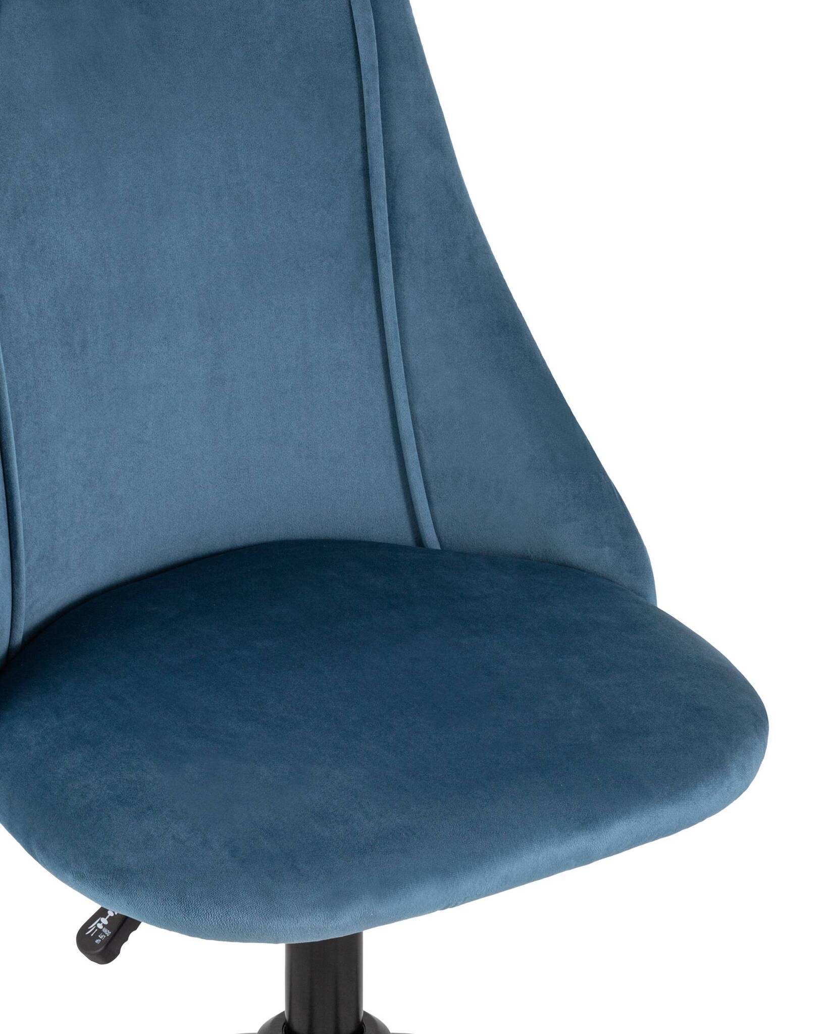 Кресло компьютерное Сиана велюр синий Stool Group