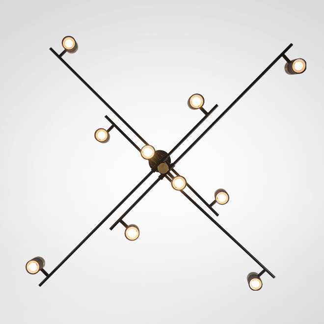 Потолочная люстра GITTAN CH L8 by ImperiumLoft