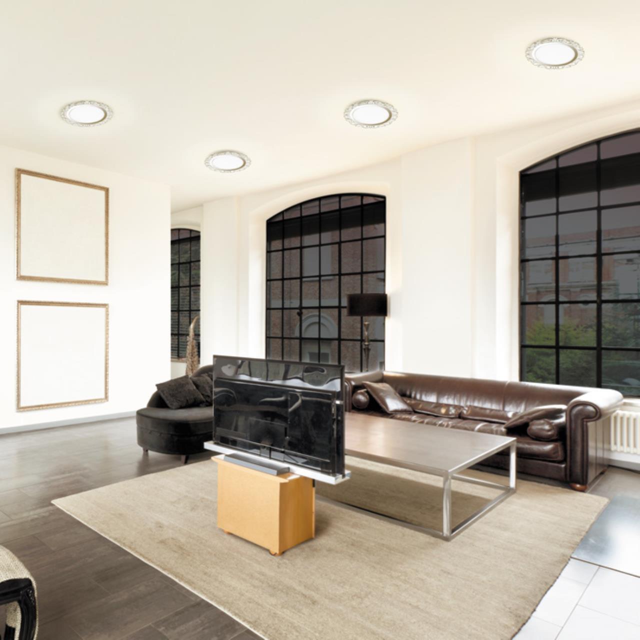 Встраиваемый светодиодный светильник со встроенным драйвером Novotech 357264