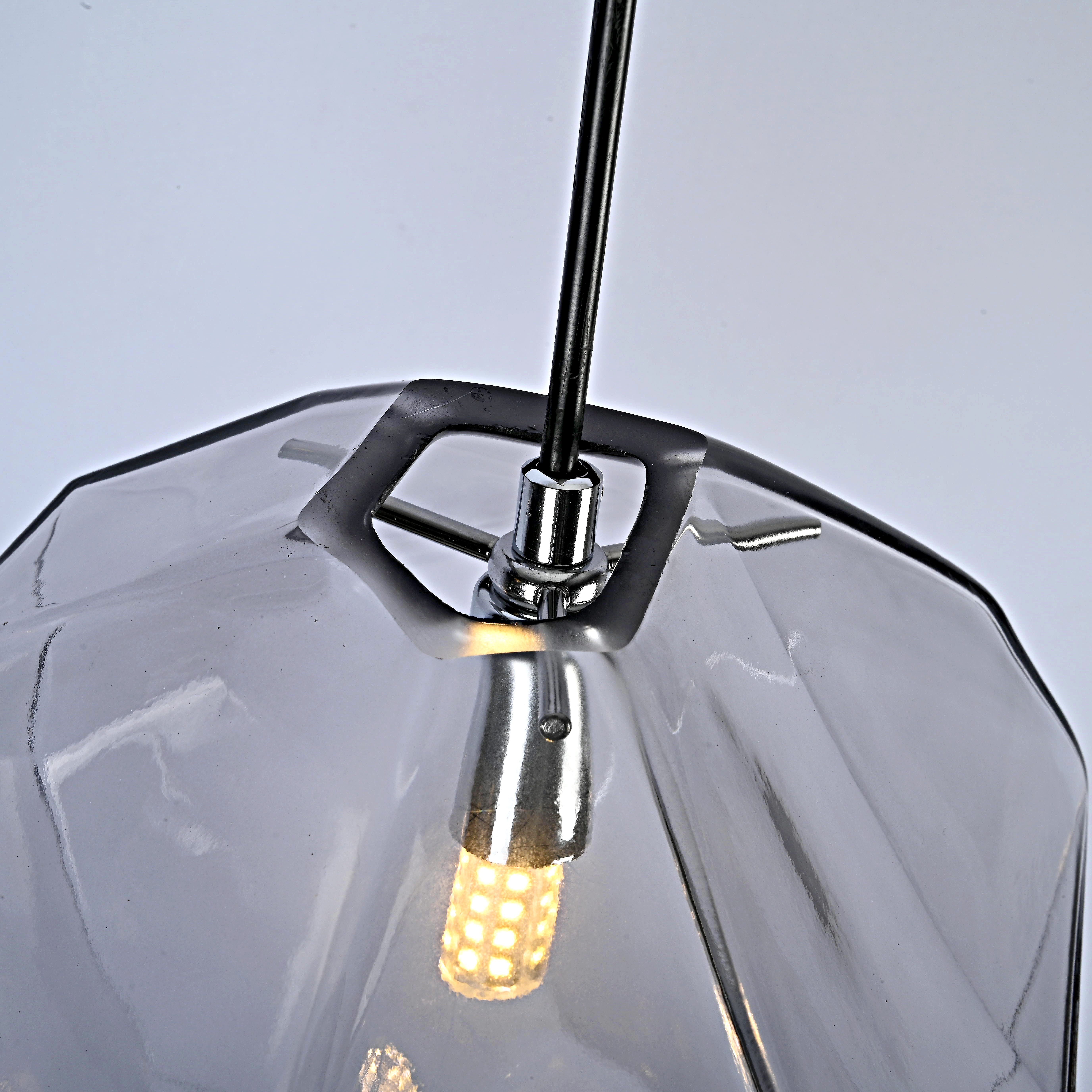 Подвесной Светильник Color Ice Cube Pendant Jevio 1 Серый By Imperiumloft