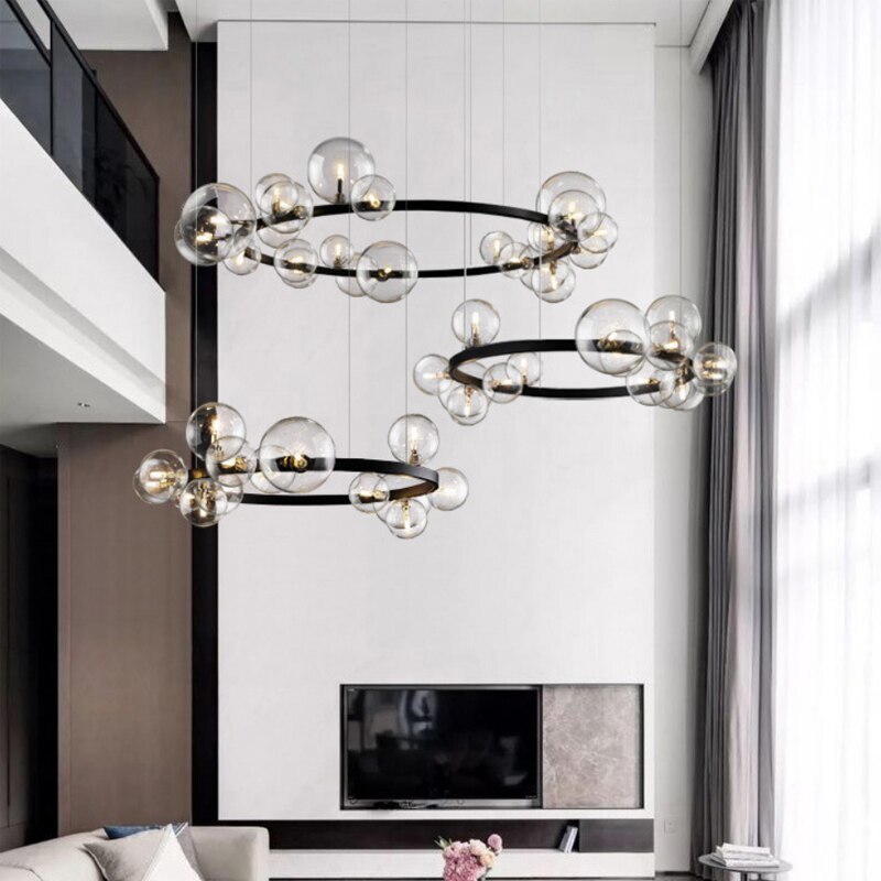 Люстра Delight Collection 8828P/S black/clear