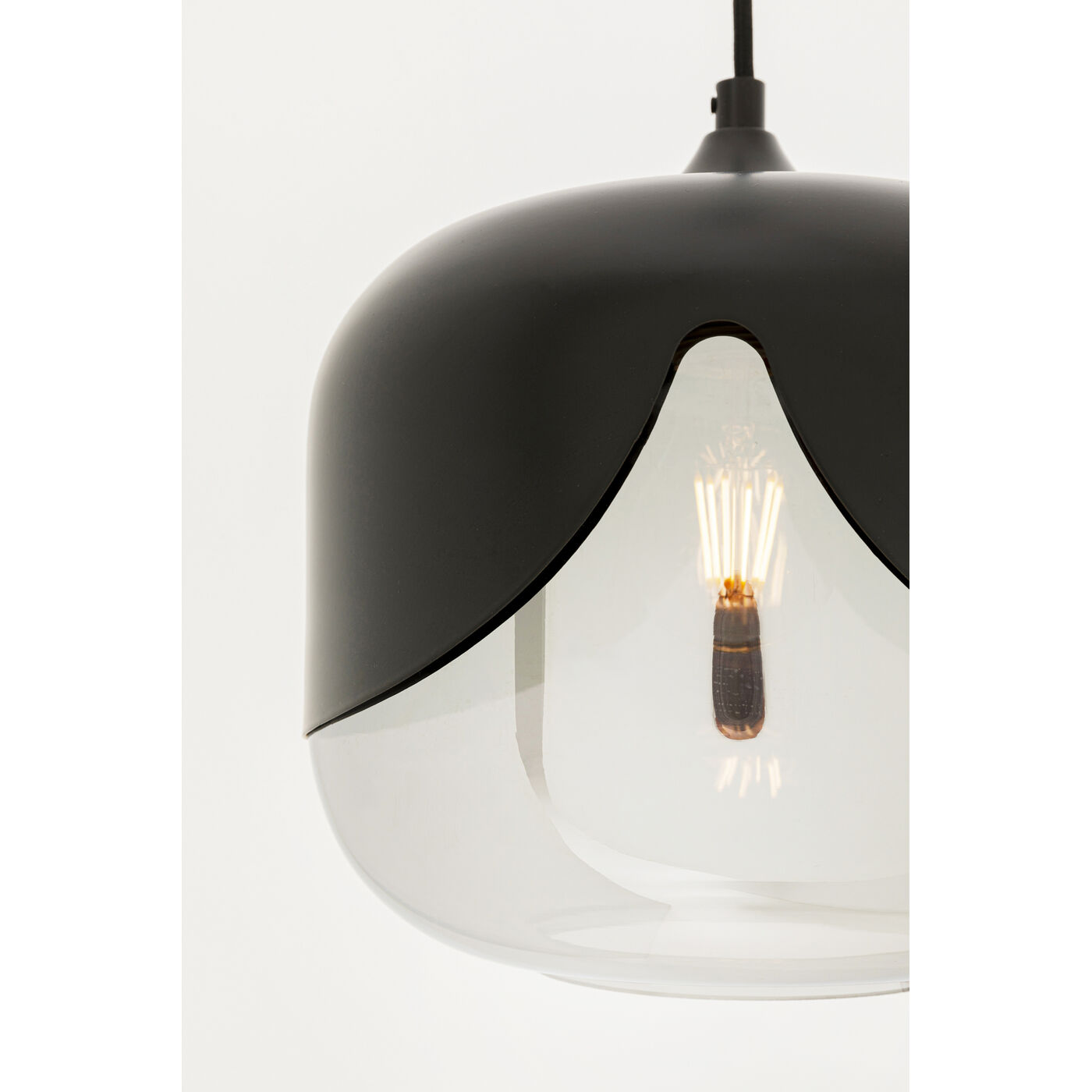 Светильник подвесной Smoke Goblet Ø25cm KARE 56558