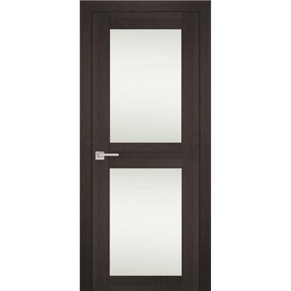 Межкомнатная дверь Graf PS-04 белый сатинат Венге Мелинга (2000 х 800)