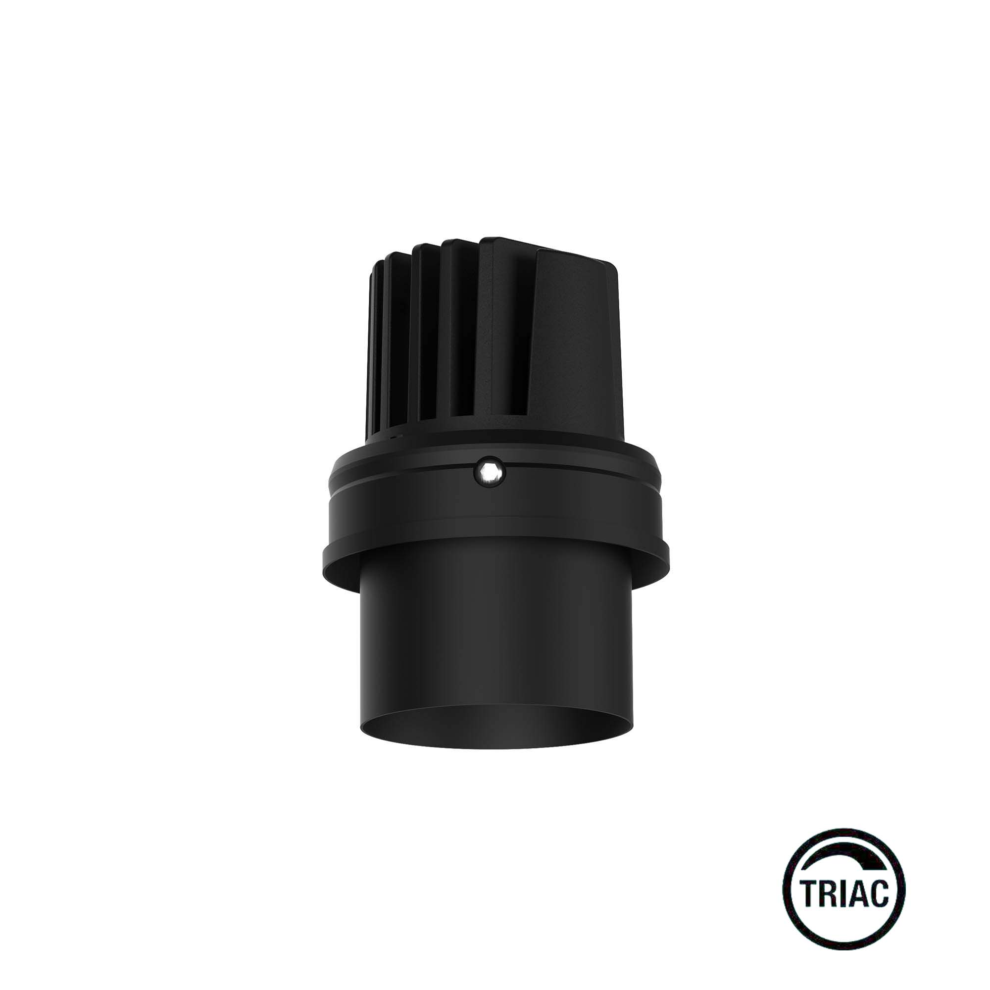 Встраиваемый светильник ELIOS TUBE IP20 10W черный 24є 2700K TRIAC Faro