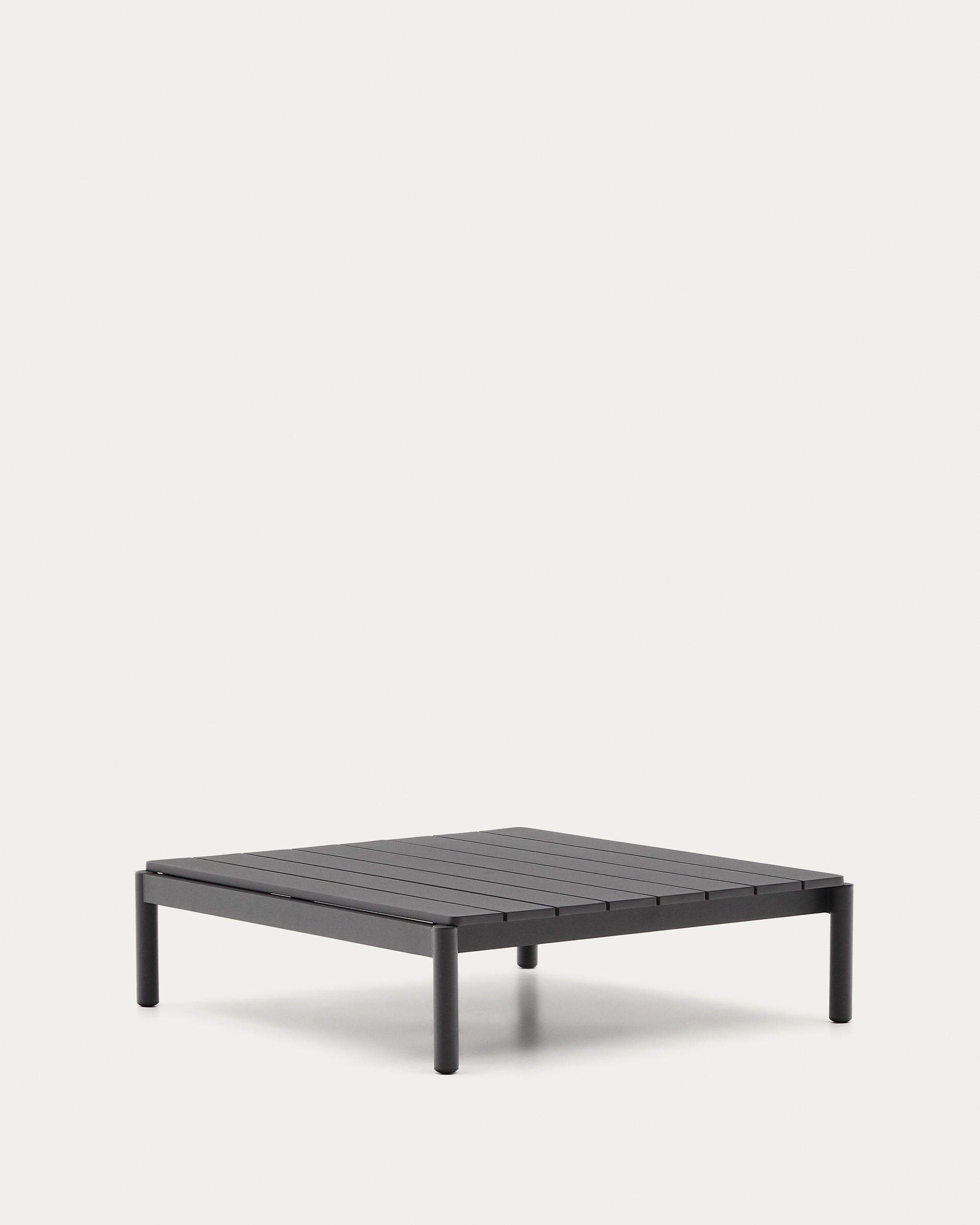 Журнальный столик Sorells из серого алюминия 89 x 91 см La Forma (ex Julia Grup)