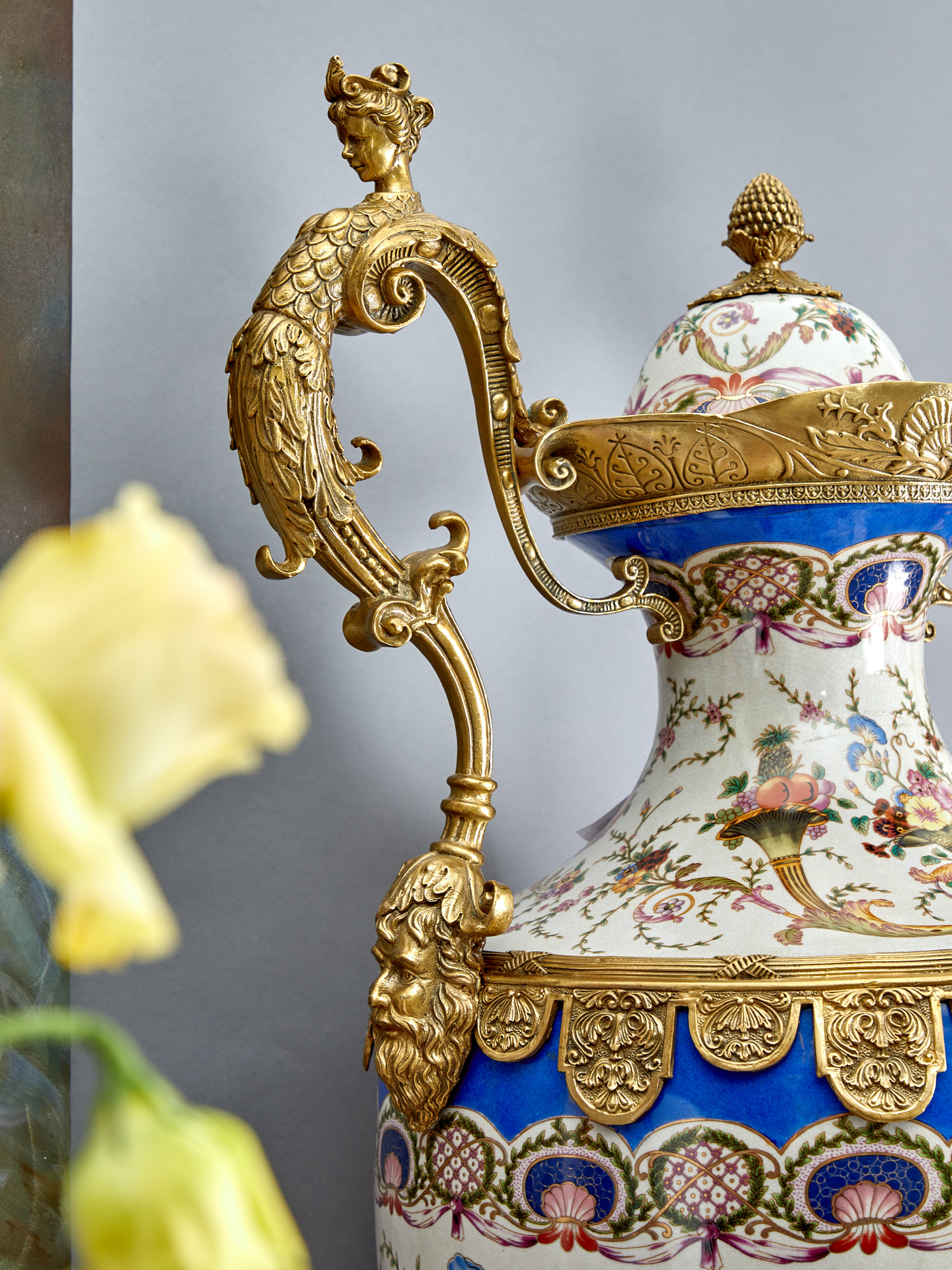 Ваза с крышкой Glasar J527EC/X4169E