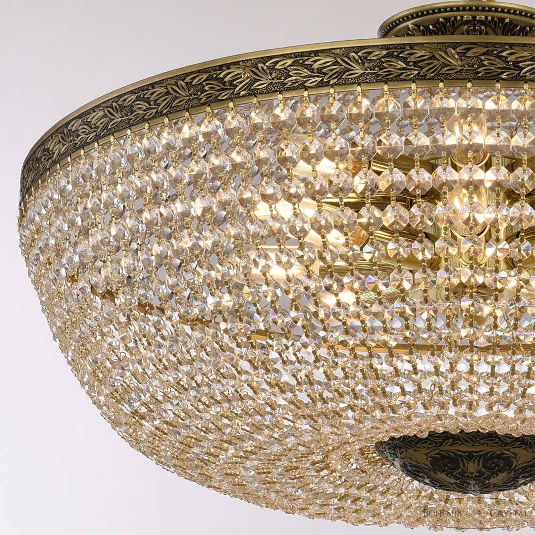 Люстра хрустальная AL19051/55OL AGB Bohemia Ivele Crystal