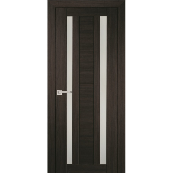 Межкомнатная дверь Graf PS-15 белый сатинат Мокко (1900 х 550)