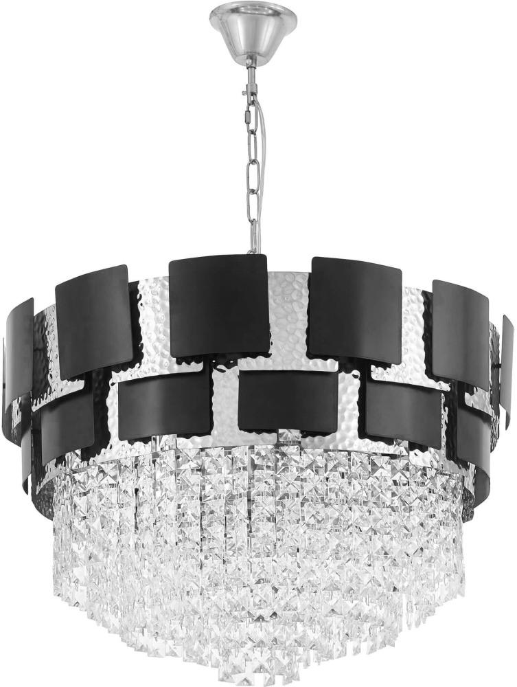 Подвесная люстра Lumina Deco LDP 7045-600 BK+CHR