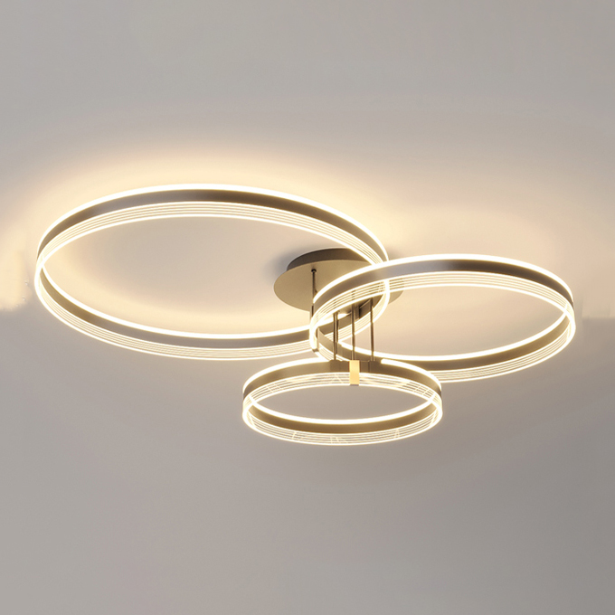 Потолочный светильник ALMER CH D40+50+60 Brass by ImperiumLoft