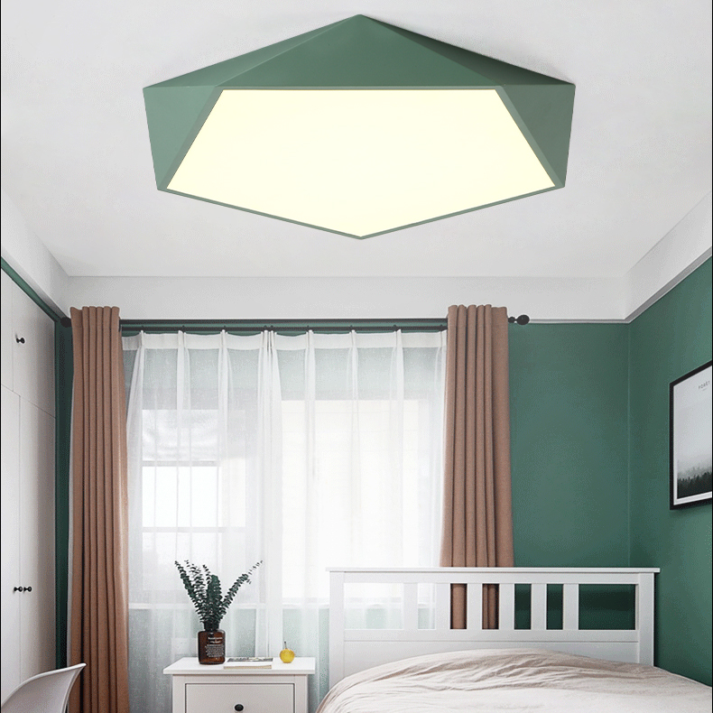 Потолочный светильник GEOMETRIC B D42 Yellow by ImperiumLoft