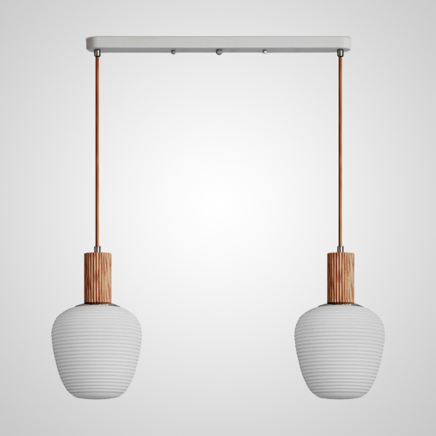 Подвесной светильник DAGFIN DUO White by ImperiumLoft