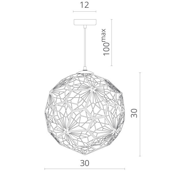 Подвесной светильник Divinare 1011/02 SP-1