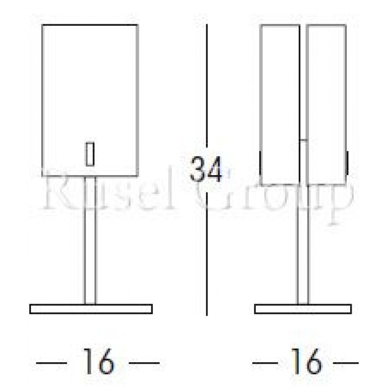 Настольная лампа Linea Light Bilancia 5090