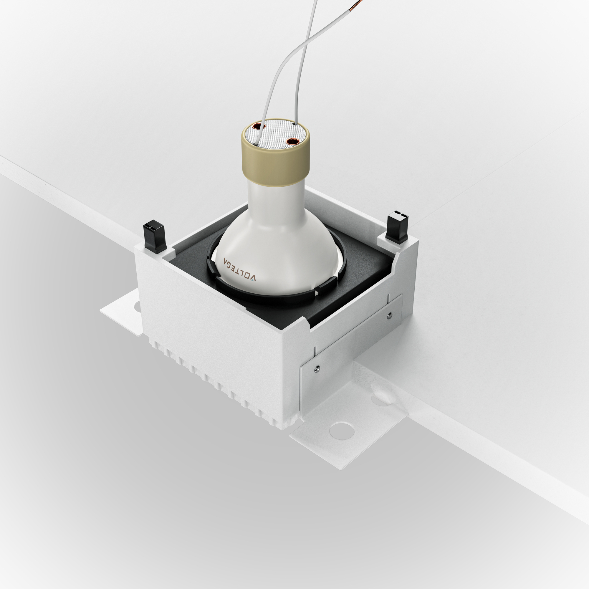 Встраиваемый светильник Maytoni DL051-01-GU10-SQ-WB