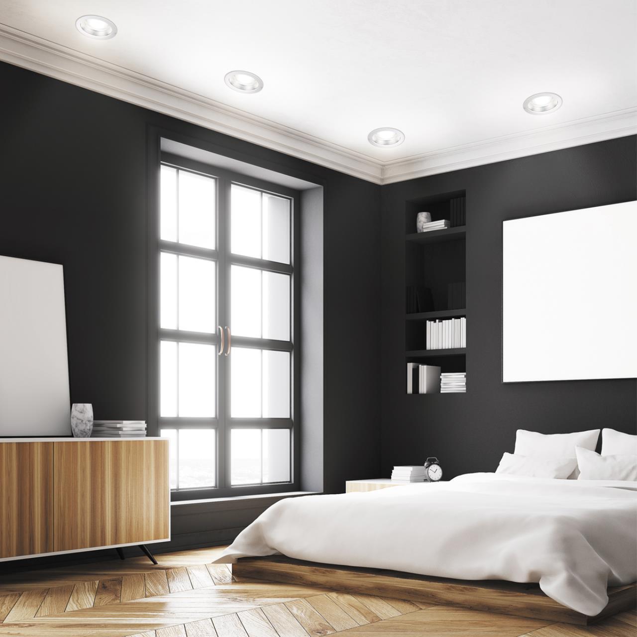 Встраиваемый диммируемый светильник на пульте управления со сменой цветовой температуры Novotech 358336