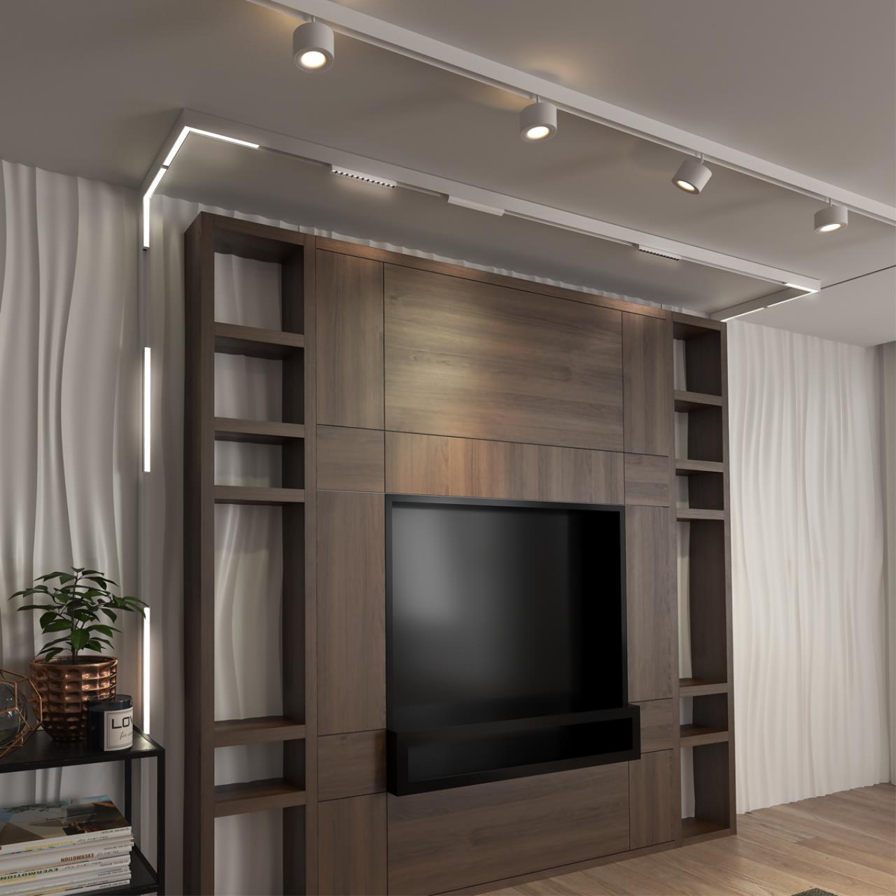 Трековый светильник для низковольного шинопровода диммируемый с пультом ДУ со сменой цветовой темпер Novotech 358912