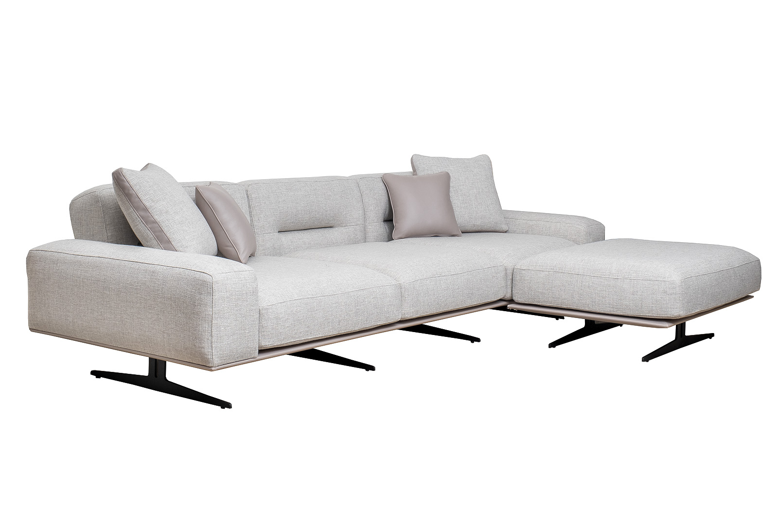 Диван Porto модульный угловой правый Garda Decor Комплект мебели PORTO №12