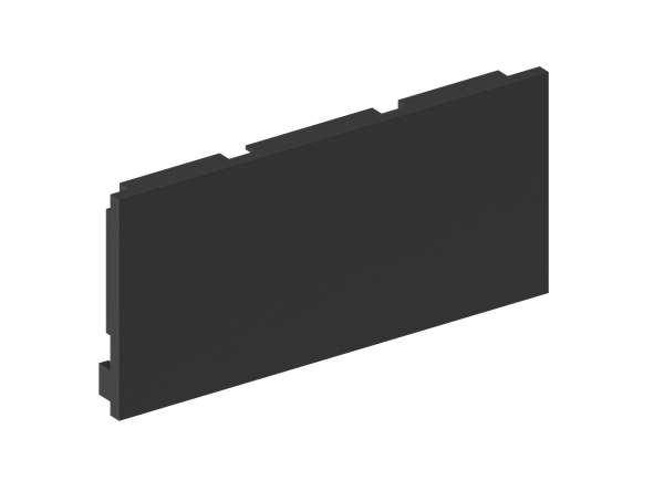Боковая  глухая заглушка для профиля Donolux DNCAP18520RAL9005