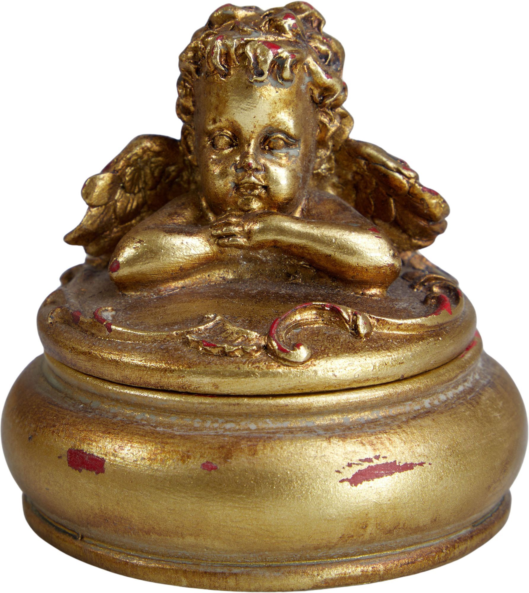 Шкатулка Ангел, под старину Glasar 28-048