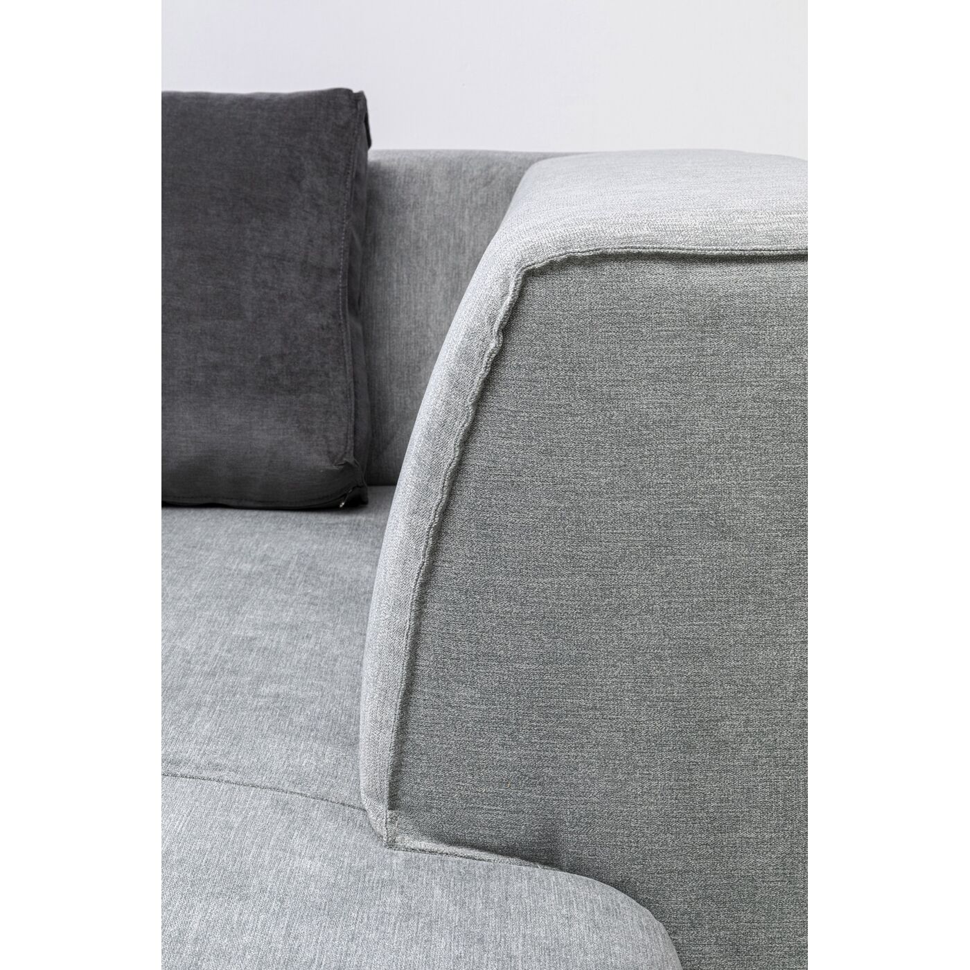 Оттоманка правостороняя Infinity Elements Grey Right KARE 82033