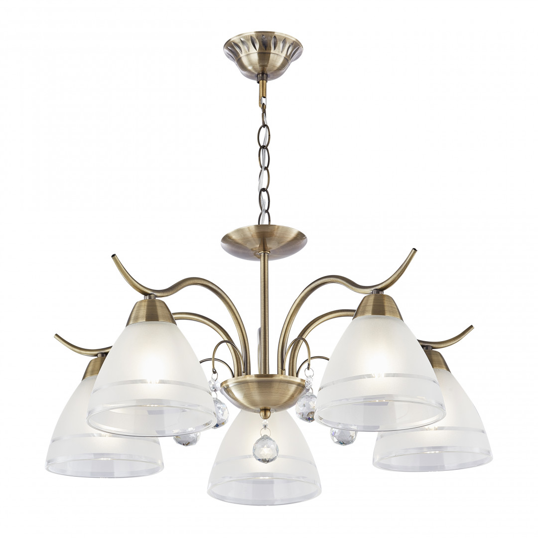 Люстра подвесная с плафонами 334756/5 AB Arte Milano