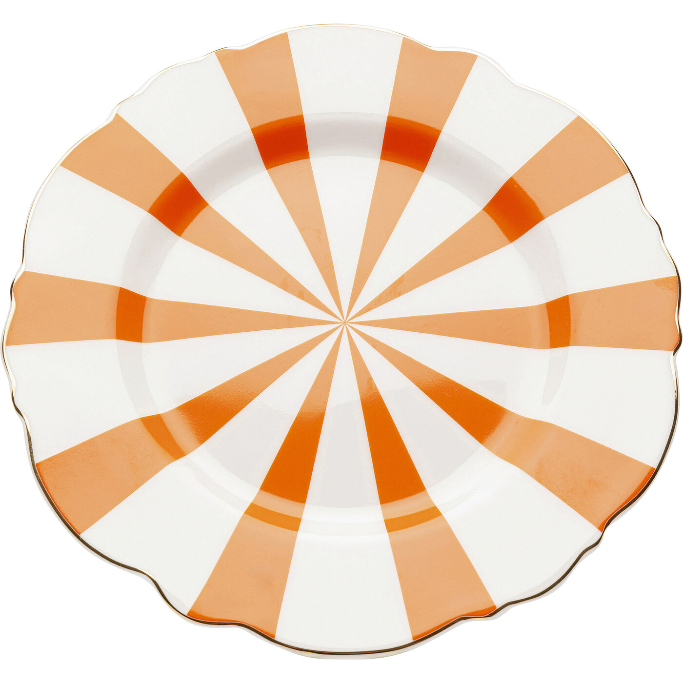 Тарелка Harlequin Orange Ø22cm KARE 56992