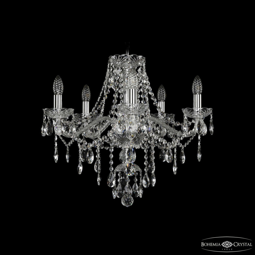 Люстра хрустальная 1415/5/200 Ni