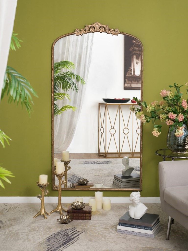 Зеркало настенное Glasar 82199-GOLD-DS