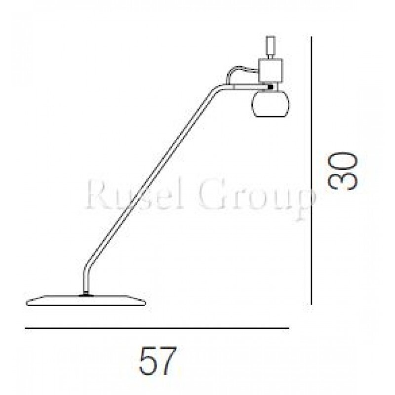 Настольная лампа Vistosi VEGA LT