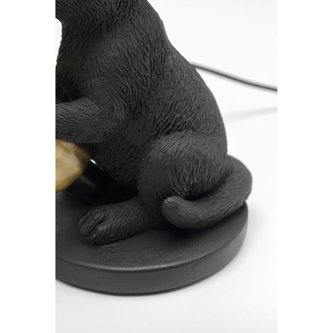 Светильник настольный Animal Chipmunk Black 12cm KARE 56666