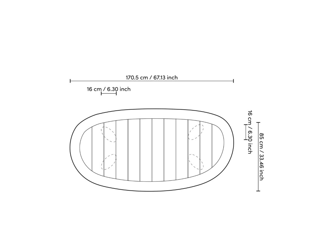 Журнальный Столик Eichholtz OUTDOOR FREE FORM 117218