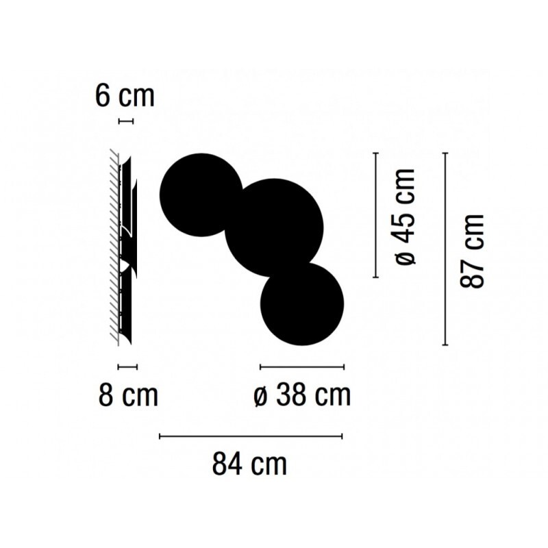 НАСТЕННЫЙ СВЕТИЛЬНИК VIBIA Puck Wall Art 5466