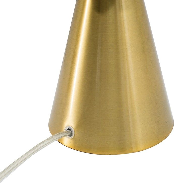 Светильник настольный с абажуром Glasar 77484CE-DS