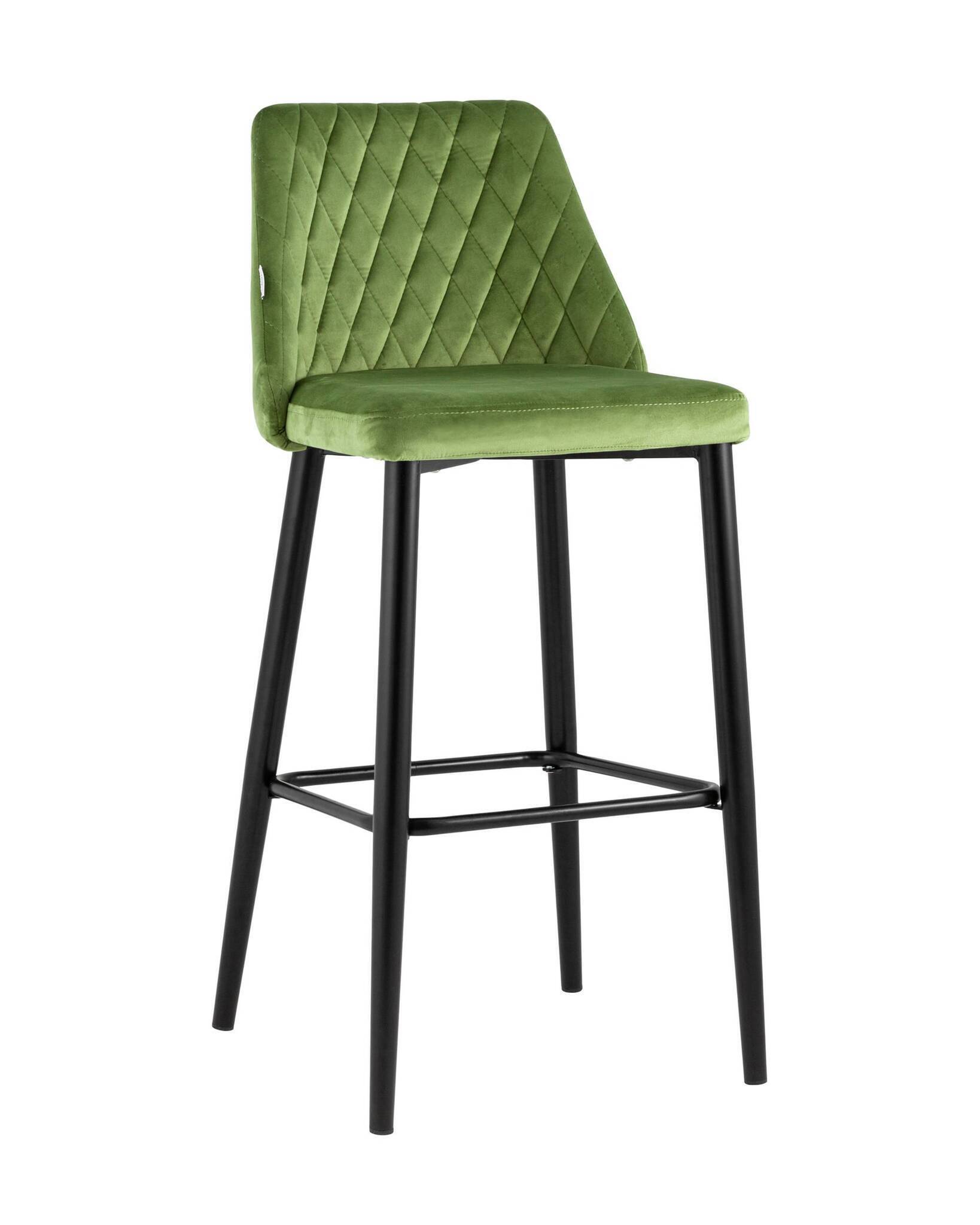 Стул барный Диего велюр травяной Stool Group