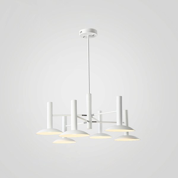 Подвесная люстра TAU L6 White by ImperiumLoft