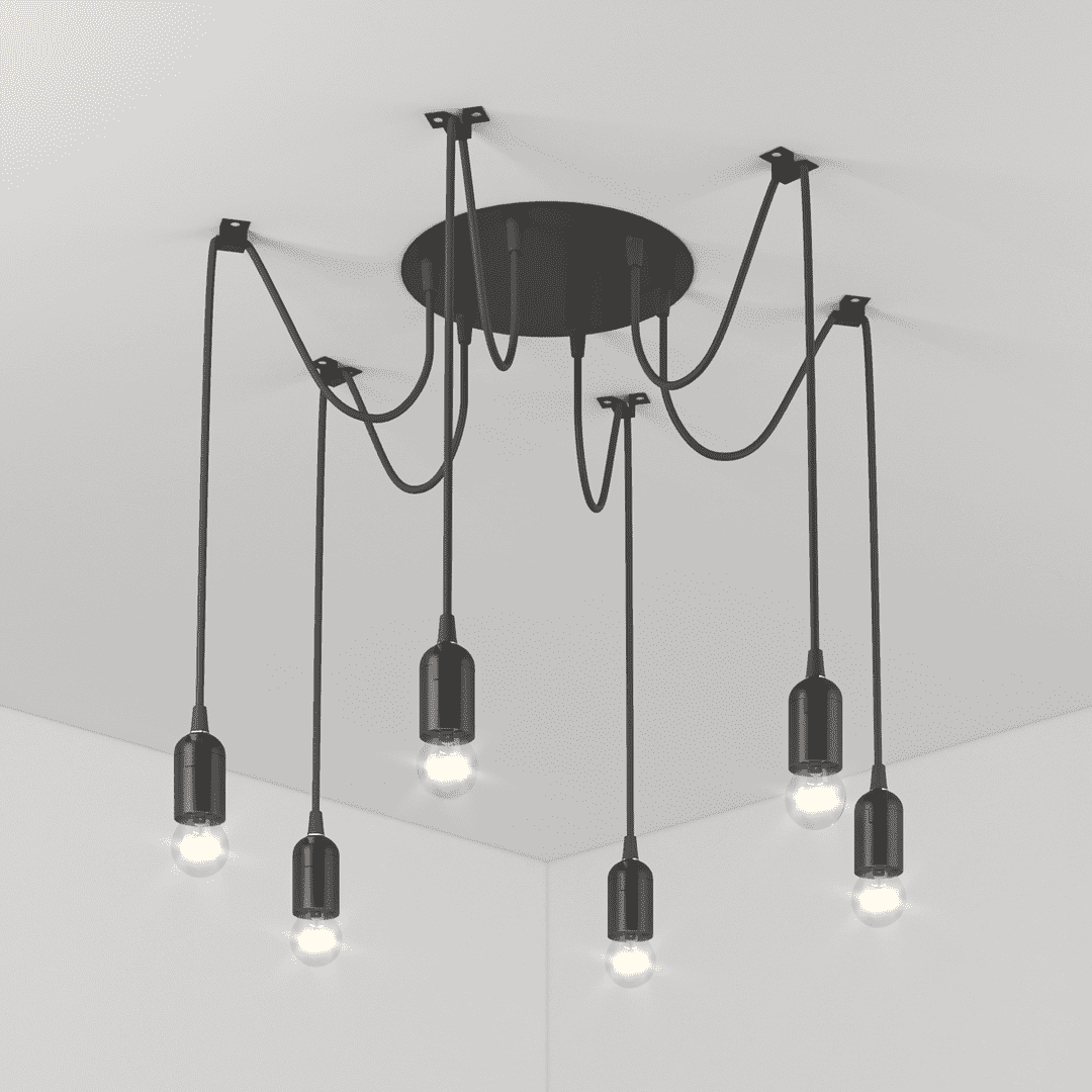 Светильник Estetta LOFTSPIDER-6-WH