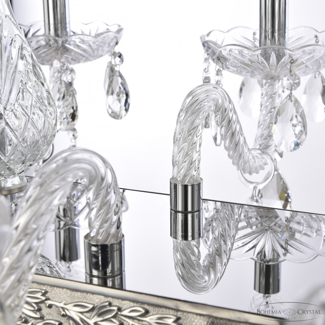 Люстра хрустальная 1452/8/195/800 Ni Bohemia Ivele Crystal