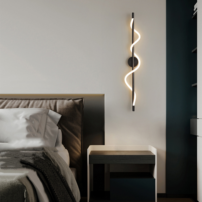 Настенный светильник MAURICE WALL H90 Black by ImperiumLoft
