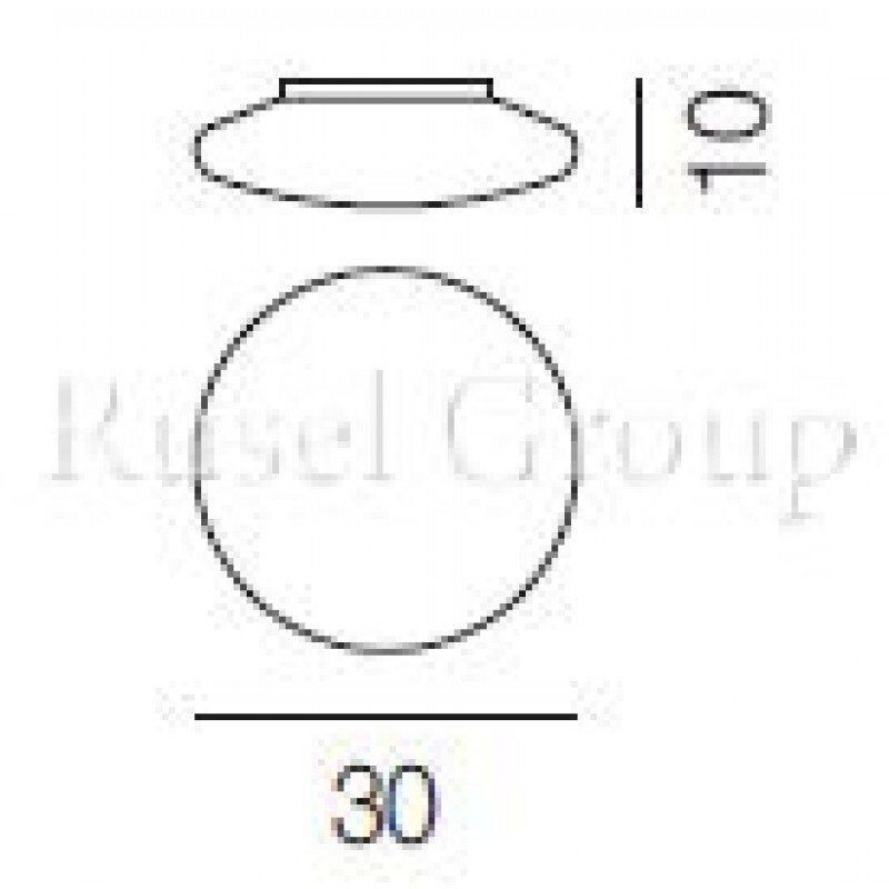 Потолочный светильник Vistosi MORIS PP 30