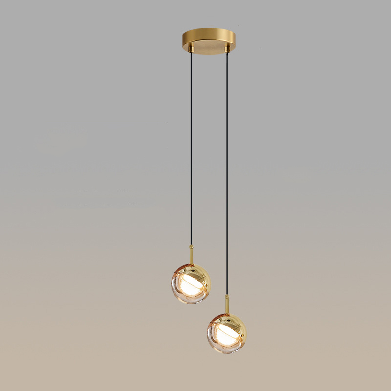 Подвесной светильник LUCIUS DUO Brass by ImperiumLoft