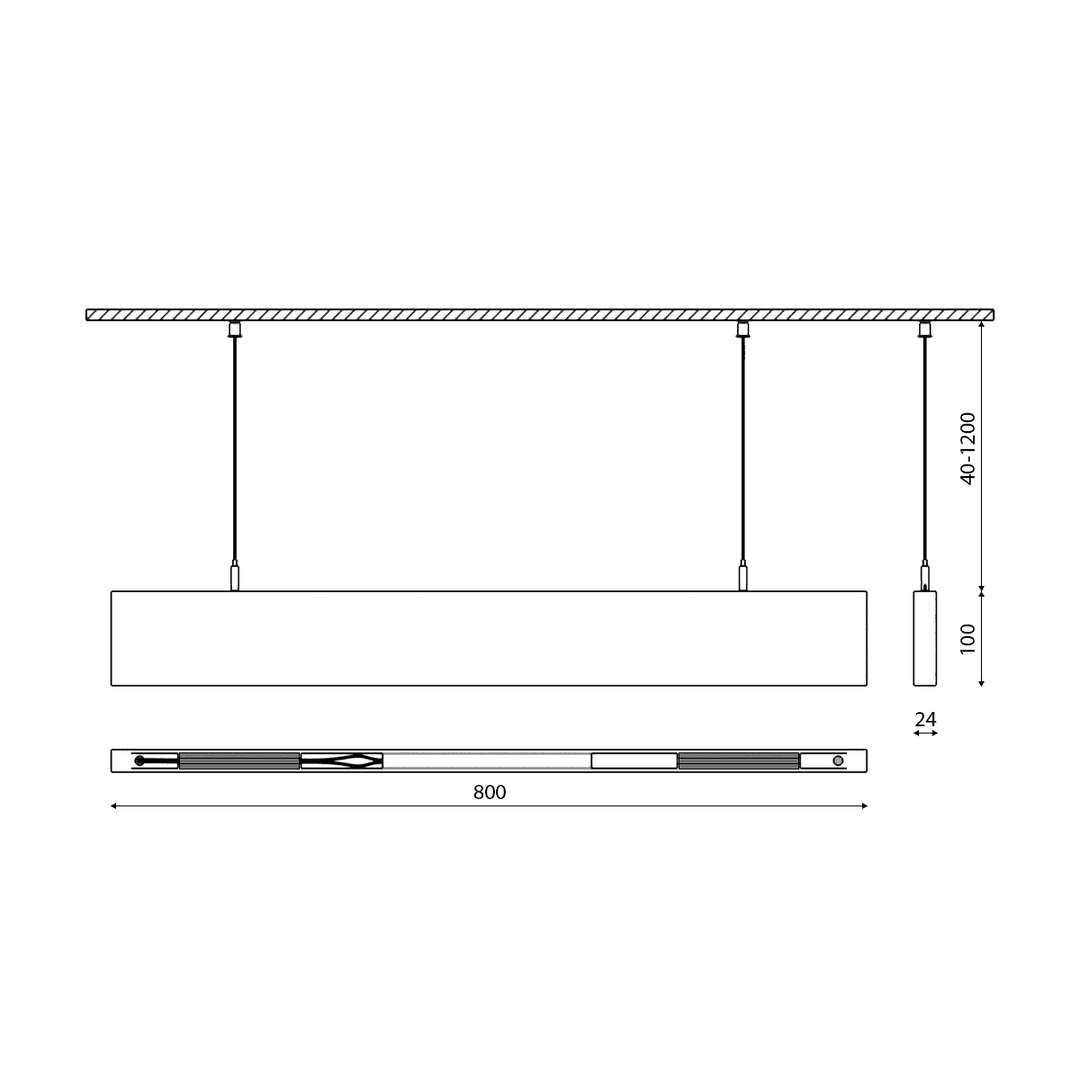 Светильник из массива (ясень оливковый) Lumker W20-YASOL-80-10