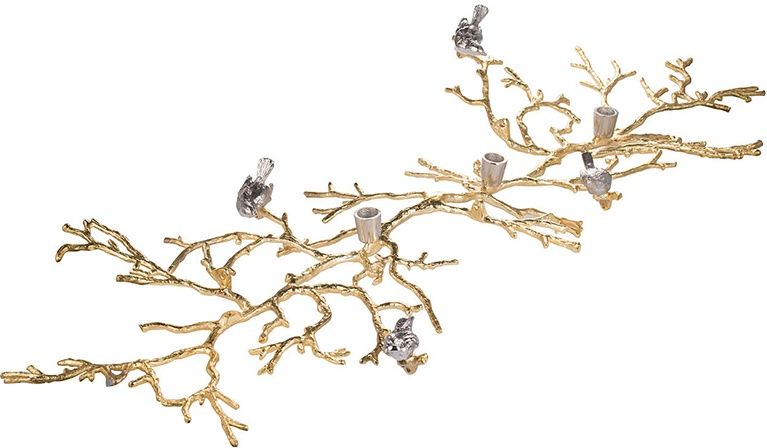 Подсвечник настольно-настенный для свечей Glasar 43411