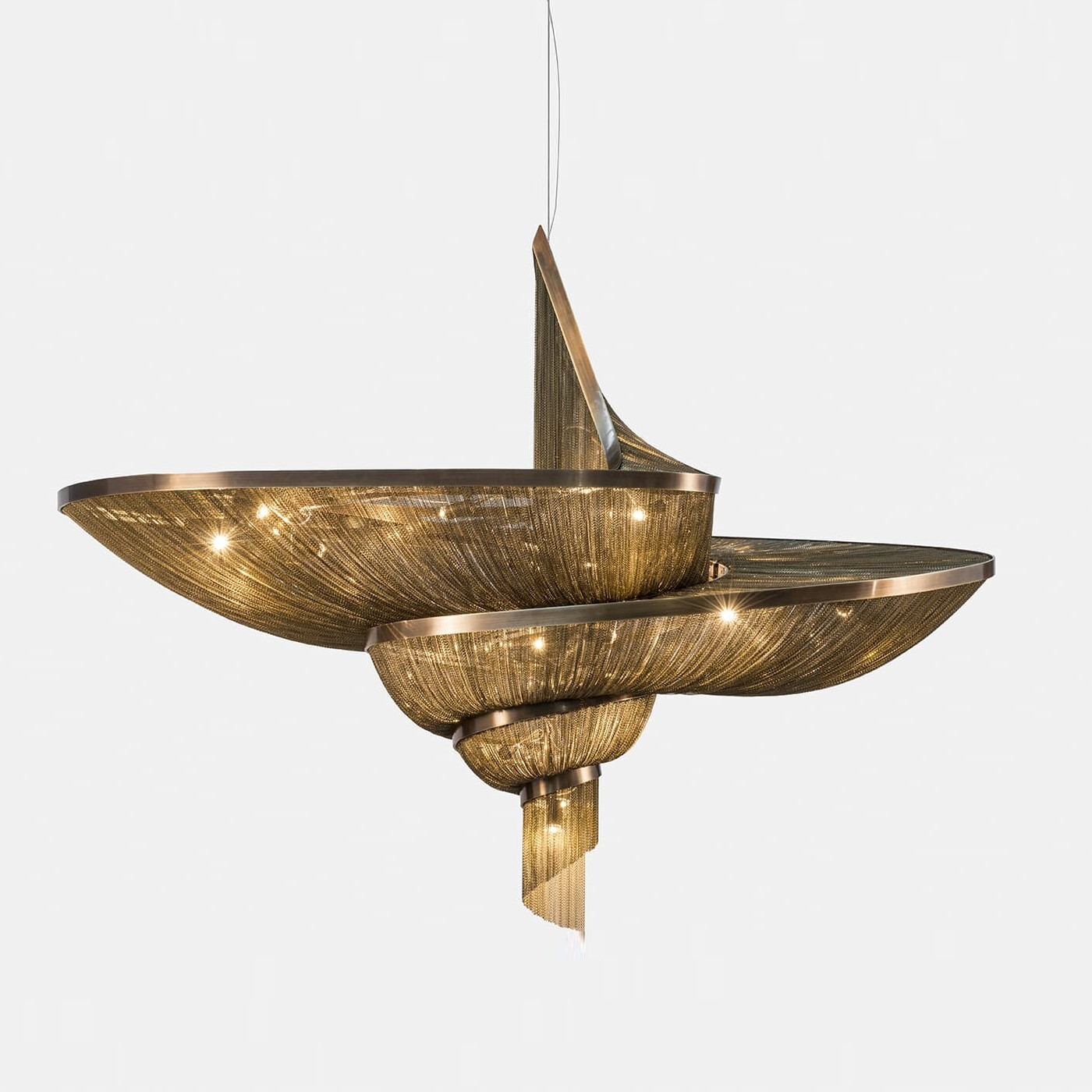 Подвесной светильник Terzani Epoque Brushed bronze