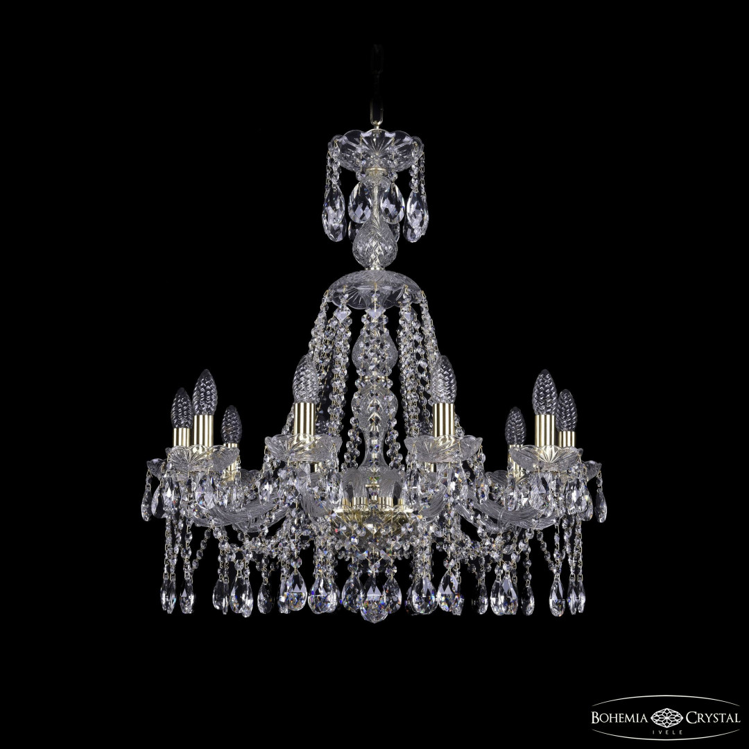 Люстра хрустальная 1413/10/220/XL-72 G