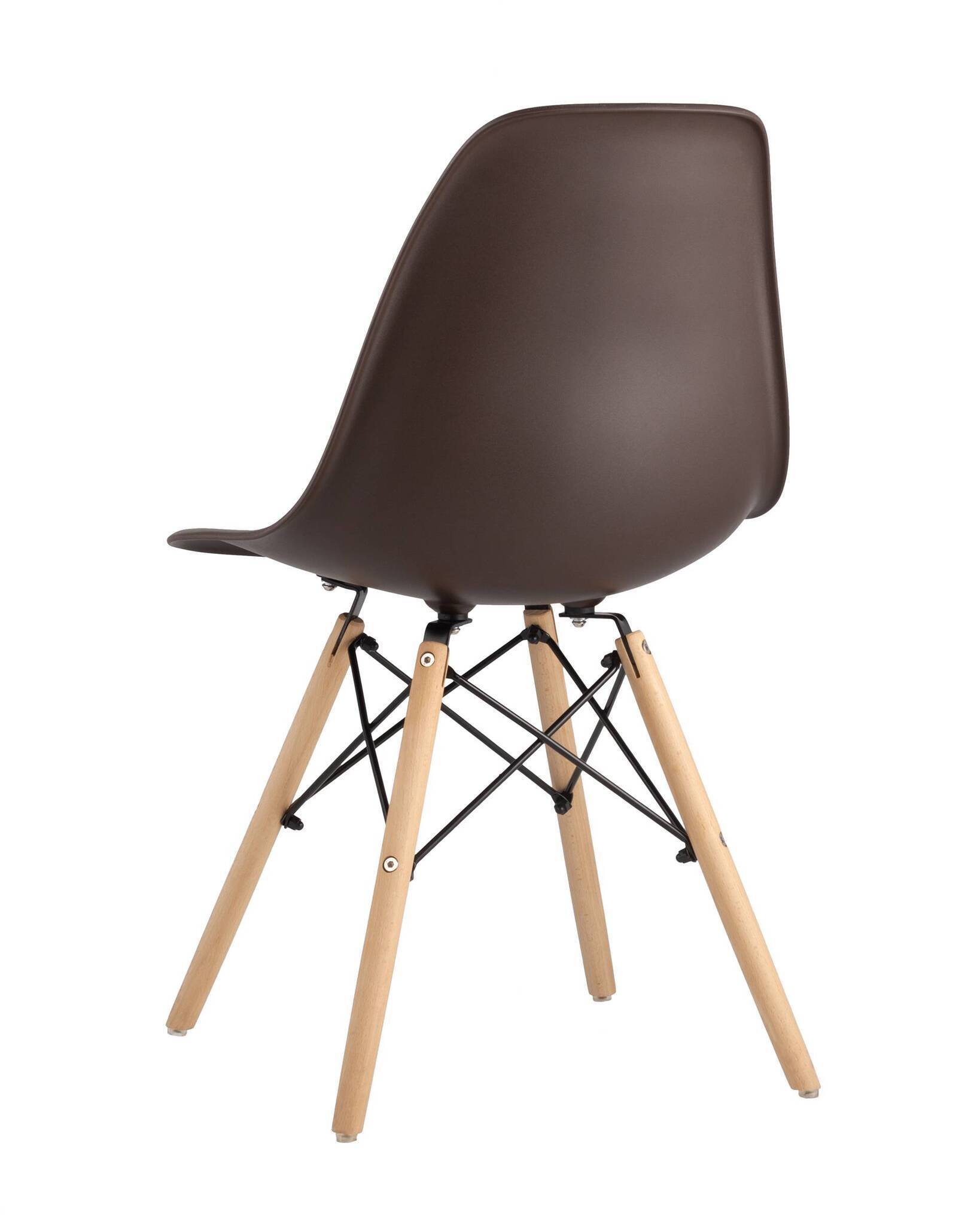 Стул DSW коричневый Stool Group
